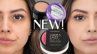 ANY GOOD CATRICE ULTIMATE CAMOUFLAGE CREAM  GRIP amp LAST PUTTY PRIMER  REVIEW  FULL DAY WEAR TEST [upl. by Nauqe486]