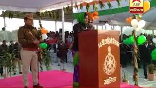 Madhya Pradesh Minister Imarti Devi asks the Collector to read out her RepublicDay speech [upl. by Sible133]