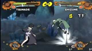 NUN25 Tsunade vs Shizune [upl. by Eelydnarb]