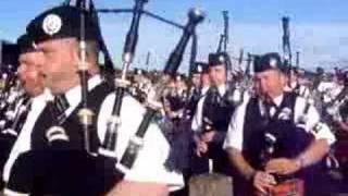 Strathclyde Police Pipe Band  Bridge of Allan 2006  2 [upl. by Kere]