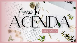 Crea tu propia agenda en Canva [upl. by Birdie]