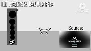 something went wrong island lil face 2 bsod PB animated [upl. by Belda]