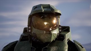 Halo 3 Announcement Trailer Remake with UE4 and C4D [upl. by Ellerol]