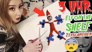 GAME MASTER zwingt mich ELF ON THE SHELF innerhalb 24 STUNDEN zu ZERSCHNEIDEN [upl. by Merrick983]