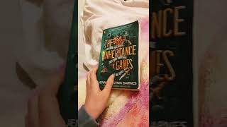 Rereading the inheritance games hits different ❤️ booktok bookish booktube inheritancegames [upl. by Iluj755]