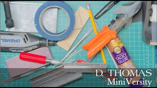 MiniVersity Top Miniature Tools for Hobbyists [upl. by Atsirtal]