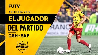 Jugador del Partido  Herediano vs Saprissa Elías Aguilar [upl. by Hardunn]