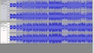 Audacity How to Remove Instrumentals From a Song [upl. by Sabir]