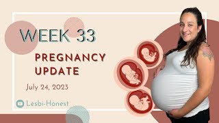 Week 33 pregnancy update [upl. by Nosde67]