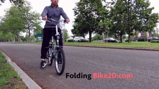 Schwinn Loop 7Speed Folding Bike Test Ride [upl. by Evslin347]