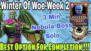 R4 ASCENDED HULKLING SOLOS NEBULA BOSS SO EASILYWinter of WoeWeek 2 Marvel Contest of Champions [upl. by Fayina]