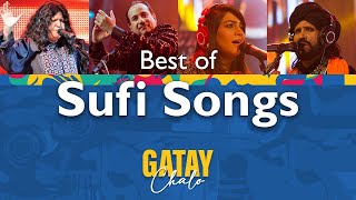 Best of Sufi Songs  Soulful Sufi Music  Abida Parveen  Sanam Marvi  Nusrat Fateh Ali Khan amp More [upl. by Cirederf]