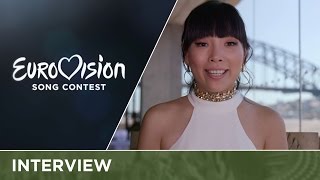 Dami Im Australia explains Sound Of Silence [upl. by Nyletak270]