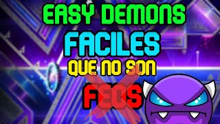 EASY DEMONS MAS FACILES que NO SON FEOS [upl. by Evannia254]