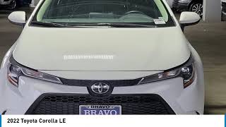 2022 Toyota Corolla MONTEREY PARK ROSEMEAD EL MONTE MONTEBELLO LOS ANGELES R101119 [upl. by Hogue776]