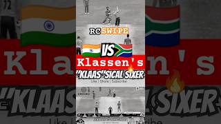 Klassens Classical sixer🔥henrichklassen RealCricket [upl. by Llereg]