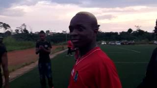 Okabol DRC players after training in Yaoundé [upl. by Ybroc132]