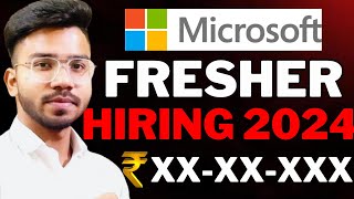 Microsoft HIRING Fresher for Software Engineer Profile  OFF Campus for 2024  2023 2022 Batch [upl. by Ydnolem]