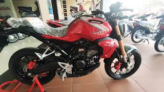 ALL NEW HONDA CB150R 2021 RED [upl. by Anailuig95]