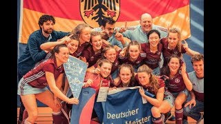 Deutsche Meisterschaft Hallenhockey U16 weiblich 2018  Finale lange Version  UHC  Grossflottbek [upl. by Nahsrad]