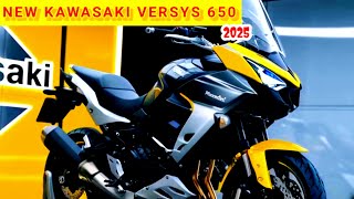 2025 KAWASAKI VERSYS 650 The Ultimate Middleweight Adventurekawasakimotorcycles unitedstates [upl. by Idissak]