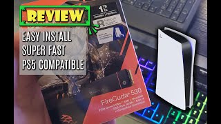 Seagate Firecuda 530 1TB NVMe 14 SSD  Product Review and Installation [upl. by Knah]