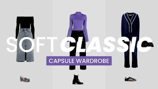 54 SOFT CLASSIC OUTFIT IDEAS  Casual  Edgy Capsule Wardrobe for the Soft Classic Kibbe Type [upl. by Rimaa]