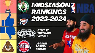 NBA Midseason Rankings Tier List [upl. by Abbotson323]