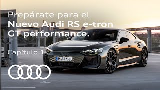 Prepárate para el nuevo Audi RS etron GT performance  Capítulo 1 [upl. by Morganica]