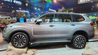 New Mg Gloster SUV 2023 Model Unveiled  2023 Auto Expo  Walkaround  Full Interior And Exterior [upl. by Nalloh]