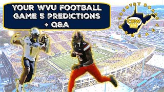 WVU vs Oklahoma State Game Week Updates  Your Predictions and QampA  WVU Football 2024 [upl. by Chester487]