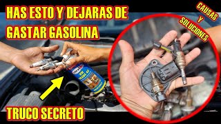 GASTA MUCHA GASOLINA OLOR FUERTE A GASOLINA SOLUCION  POR QUE UN AUTO GASTA MUCHA GASOLINA SOLUCION [upl. by Masry58]