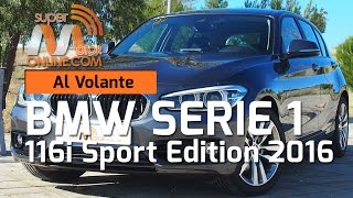 BMW 116i 2016  Al volante  Prueba dinámica  Review  Supermotoronlinecom [upl. by Einhoj423]