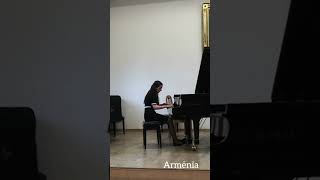 Playing the fortepiano in Armenia fortepiano armenia music [upl. by Small]