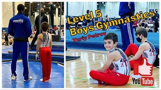 Yuriy Petrov  Winston Salem Gymnastics Classic 2022  Boys Level 5 Gymnastics Routines [upl. by Naillig348]