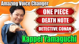 【DEATH NOTE VOICE ACTOR】Amazing voice changer [upl. by Netsyrk]