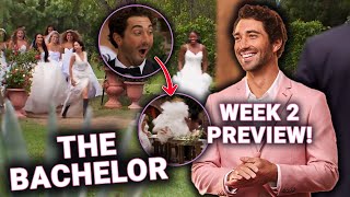 The Bachelor Week 2 Preview Joeys Wedding Group Date Music Festival 1x1 Date amp Paintball [upl. by Dimond]