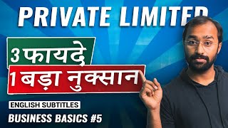 Ultimate Guide to Private Limited Company w CAAnoopBhatia  Business Basics EP 5 [upl. by Neerual]