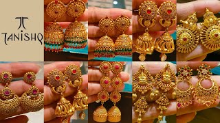 Tanishq latest Gold Antique earings with multiple stones starting just 😱 5 grams youtube trending [upl. by Dielle]