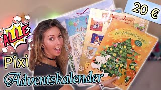 AdventskalenderÜberraschung 🎁 4 Pixi Mini Bücher Kalender im Vergleich – Was steckt drin 🤔 Review [upl. by Earl]