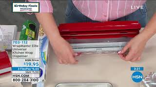 Wrapmaster Elite Universal Kitchen Wrap Dispenser [upl. by Cinelli895]