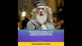 Morreu Michael Gambon o ator conhecido por interpretar Dumbledore em Harry Potter [upl. by Bank844]