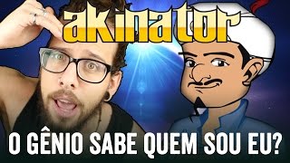 DESAFIEI O GÊNIO AKINATOR E OLHA NO QUE DEU [upl. by Eisej]