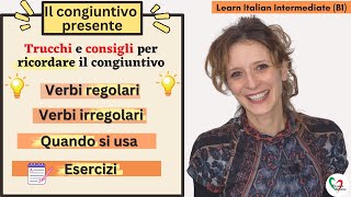 25 Learn Italian Intermediate Il congiuntivo presente [upl. by Aicram]