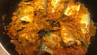 Goan bangdyache sukhem mackerel sukha Goan fish recipe [upl. by Amis]