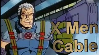 Cable  XMen  90s Cartoon [upl. by Agnesse]