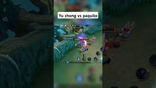 Yu zhong vs paquito 🔥mobilelegends mlbb yuzhong [upl. by Picker]