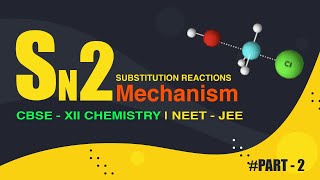 Sn2 Reaction Mechanism CBSE 12 Chemistry Youtube Video  NEETJEE Preparation Sn2 Reaction Mechanism [upl. by Hamaso]