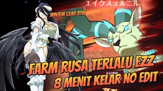 Albedo Makin GILA  Tim Farming Tercepat Rusa  Eikthyrnir  8 Menit Kurang Tanpa EDIT VIDEO [upl. by Audy]