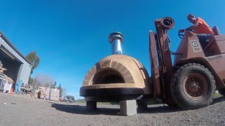 Forno Piombo Pizza Oven Delivery [upl. by Neleag313]